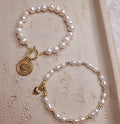 Ensemble de 2 Bracelets Perles d'Eau Douce