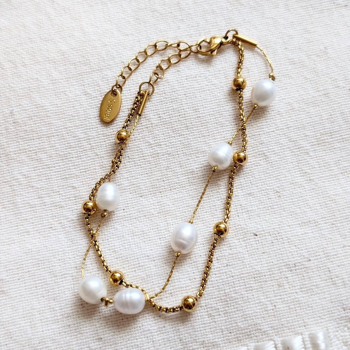 Bracelet Perles d'Eau Douce Quotidien