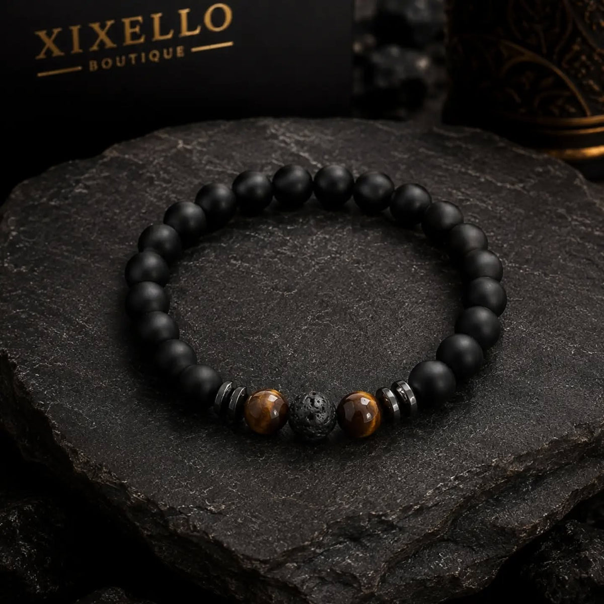 Bracelet Homme Trio Ambré
