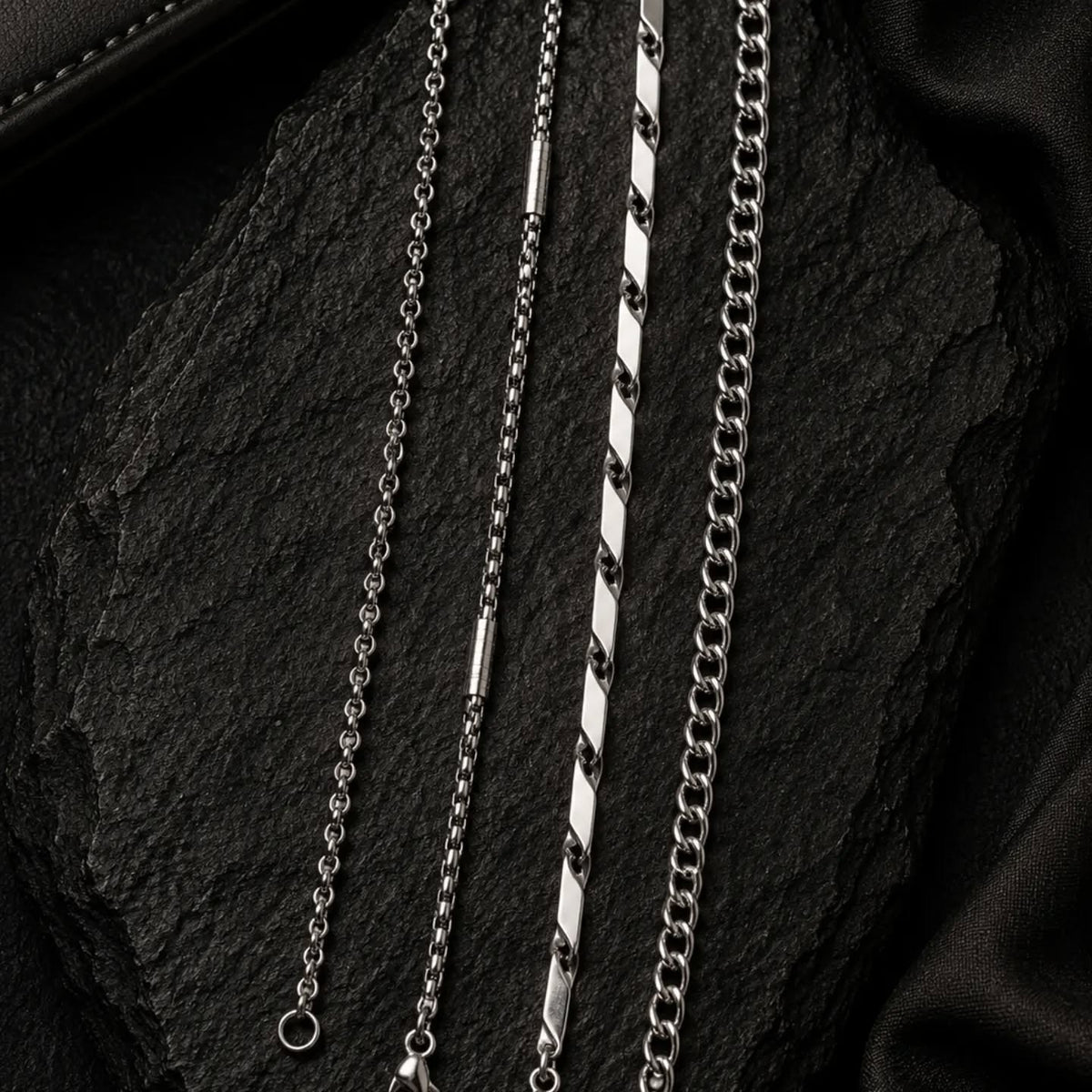 Bracelet Homme Chaînes Fines