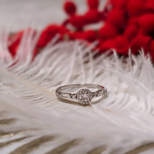 Bague Argent 925 Cristaux