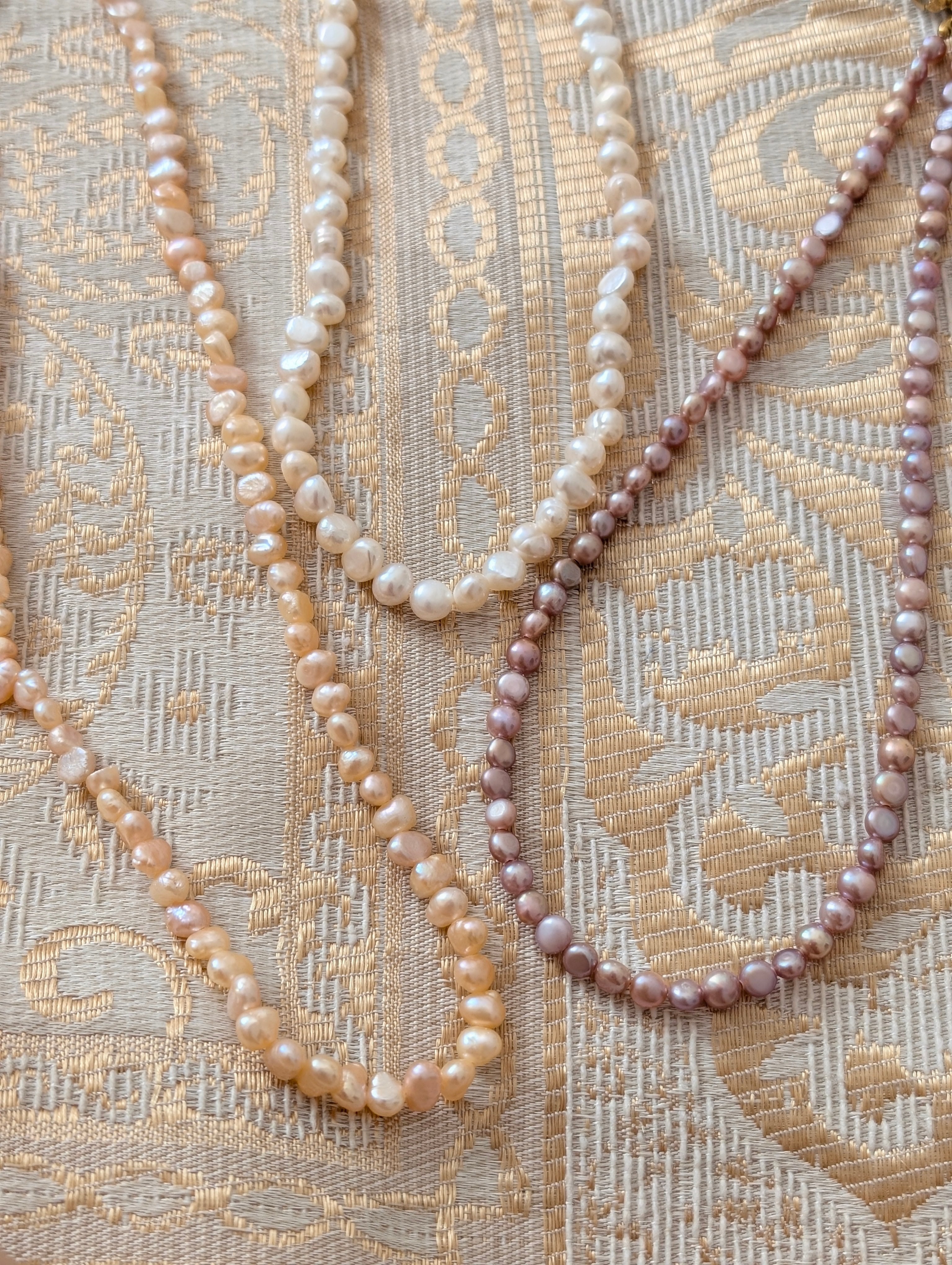 Collier perles d'eau douce